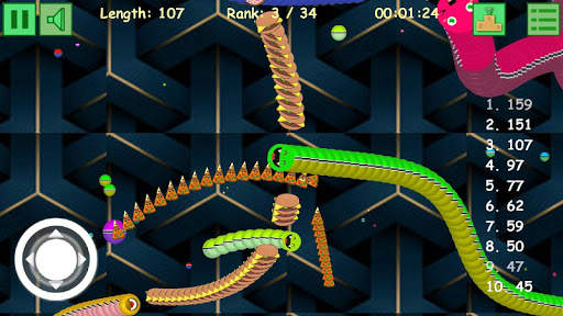 Worm Zone - worm snake crawl 2020 screenshot 1