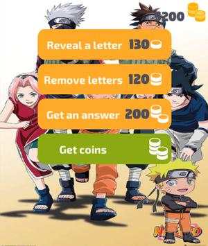 Quiz Game NARUTO Characters screenshot 2