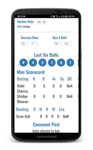 New Cricket Live Line screenshot 2