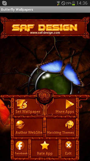 Butterfly GO Launcher EX Theme screenshot 5
