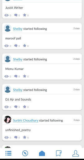 WritOn Socialize Bloggers & Writers, Read & Write screenshot 4