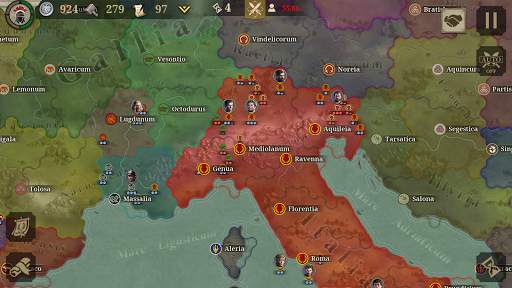 Great Conqueror: Rome War Game screenshot 1