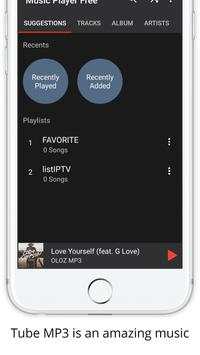 Tube MP3 Player Music screenshot 2