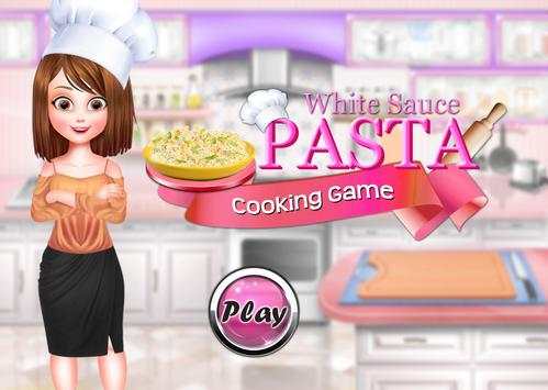 White Sauce Pasta Creamy Recipe-Cooking in Kitchen screenshot 1