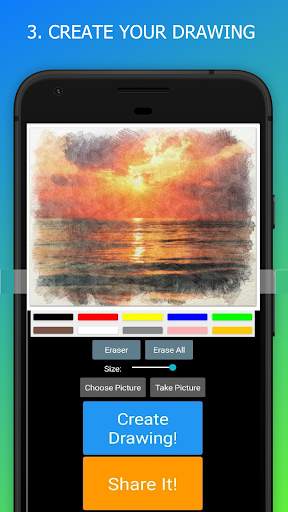 Just Draw It - Picture to Drawing 3 تصوير الشاشة