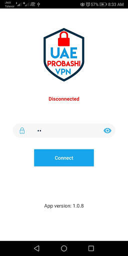 UAE Probashi VPN free screenshot 1