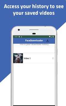 FaceDownloader | Download Facebook videos screenshot 3
