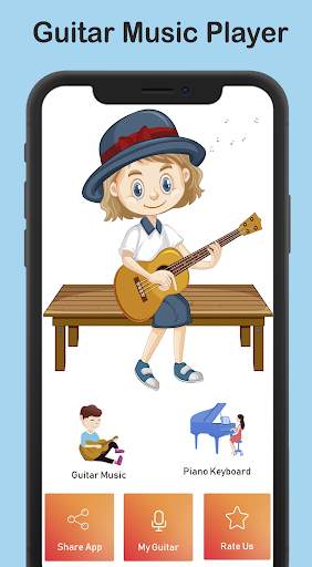 Real Guitar Music Player screenshot 1