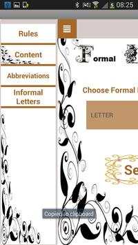 Formal Letter screenshot 3