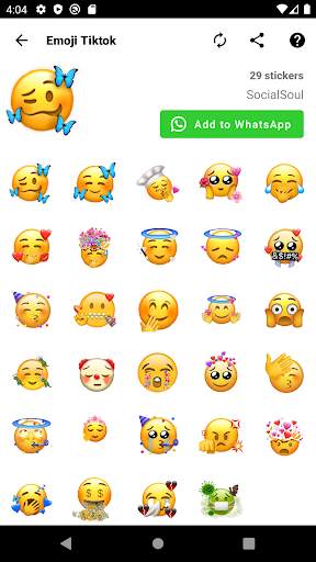 Memojis Stickers - WASticker screenshot 2