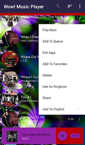 Wow! Music Player screenshot 6