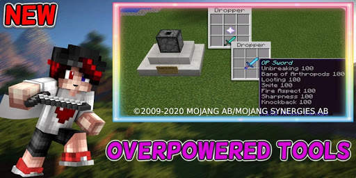 OP Tools Mod   Emerald Items for MCPE screenshot 1