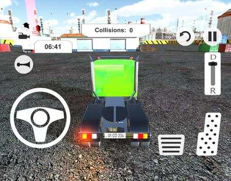 Offroad Cargo Truck Driving Test Simulator screenshot 8