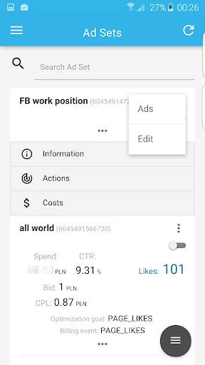Ads Manager for Facebook screenshot 3