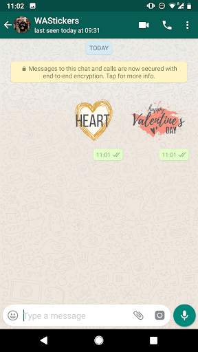 WAStickerApps Valentine Stickers for Whastapp screenshot 3