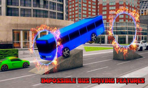 Flying Bus Robot Transformation:Real Stunt Master screenshot 4