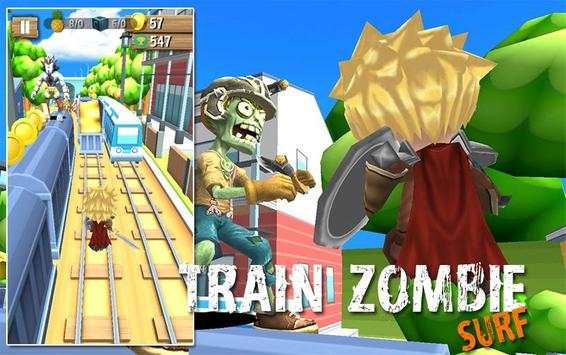 Train Zombie Surfer screenshot 1