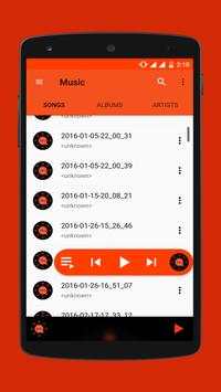 Mp3 Music Player and Cutter screenshot 1