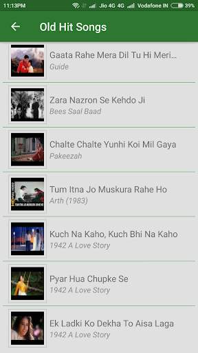 Hindi Old Songs Video screenshot 3