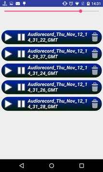 Recorder widget 3 تصوير الشاشة