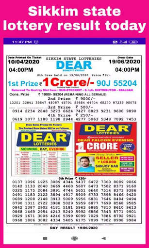 Sikkim State Lottery Result -Sikkim Lottery Sambad screenshot 7
