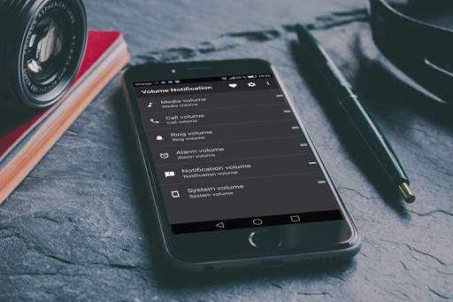 Volume notification control EQ 1 تصوير الشاشة