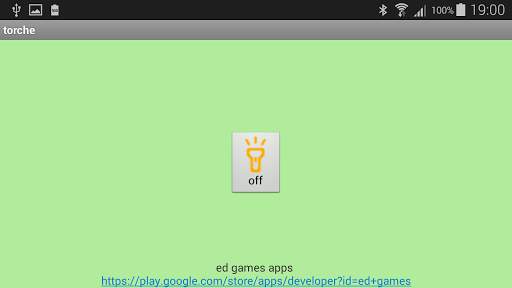 simple small flashlight no ads screenshot 1