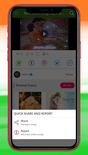 New Video Status 2020 For WhatsApp - Made in India screenshot 8