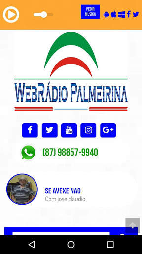 WRP - Web Rádio Palmeirina - PE screenshot 2