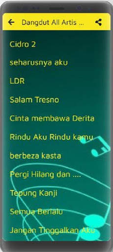 Dangdut Song screenshot 1