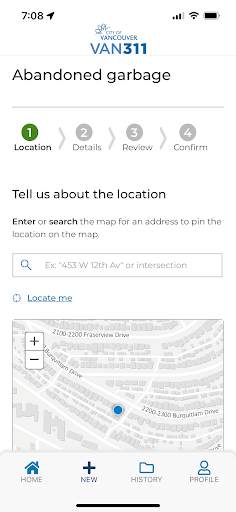 Van311 screenshot 3