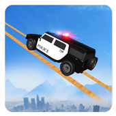 Impossible Police Jeep Stunts icon