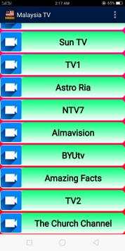 All Malaysia TV Channels HD 4 تصوير الشاشة