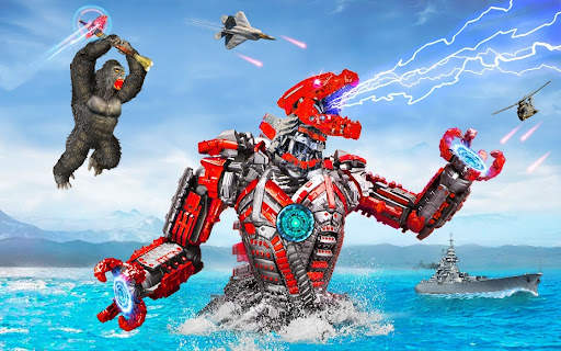 King Kong Attack Godzilla Game screenshot 1