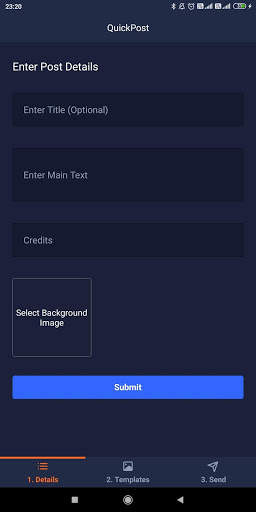 Social Media Post Maker for Instagram - QuickPost screenshot 2