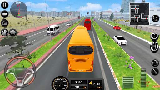 Modern Bus Driver Bus Parking screenshot 2