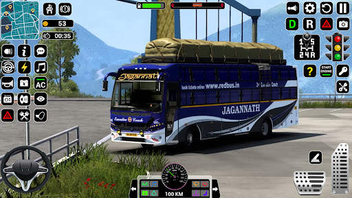 Euro Bus Driving Coach Bus screenshot 1