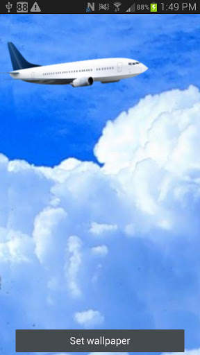 Live Airplanes Wallpaper screenshot 2