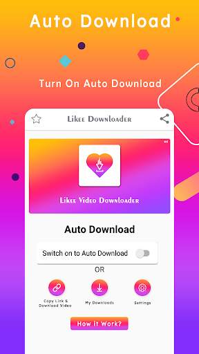 Video Downloader for Likee 1 تصوير الشاشة