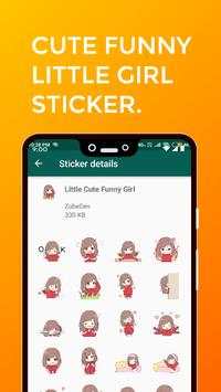 Cute & Funny Girls Sticker screenshot 11