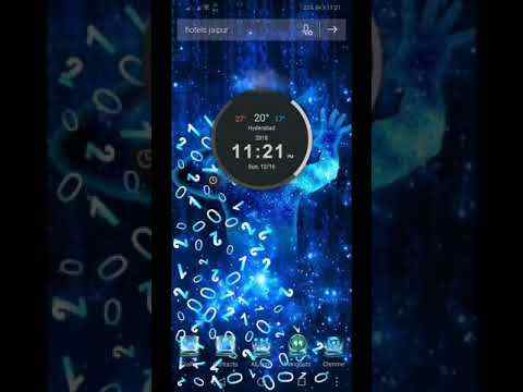 Technology Gravity Launcher Theme screenshot 1
