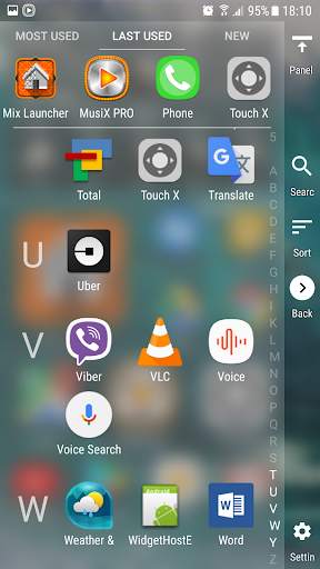 Mix Launcher screenshot 2