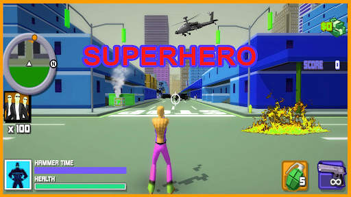Spider Superhero & Crime City स्क्रीनशॉट 3