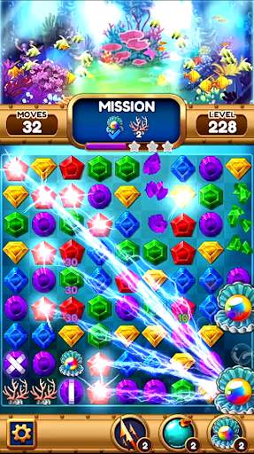 Jewel of Deep Sea: Pop & Blast Match 3 Puzzle Game screenshot 1