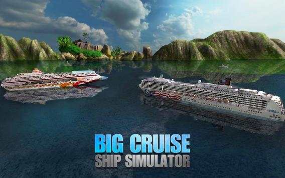 Big Cruise Ship Simulator Games : Ship Games screenshot 4