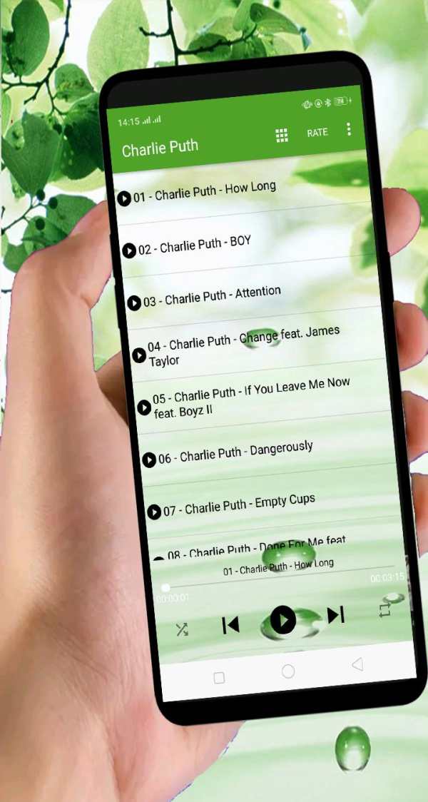 Songs Charlie Puth - Offline 2 تصوير الشاشة