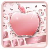 Rose Gold Keyboard For Phone 8 10001006
