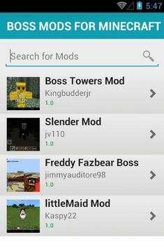 BOSS MODS FOR MINECRAFT screenshot 2