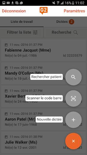 G2 Mobile – Digital Dictation screenshot 2