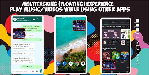 AnyTube (Floating) -On-Demand Video & Music Player screenshot 1